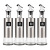 Innovative Japanese Style Stainless Steel Glass Bottle Press Type Glass Oil Bottle Seasoning Bottle Factory Wholesale