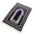 Cross-Border Supply Muslim Prayer Mat Chenille Cotton Yarn Islamic Worship Blanket Factory in Stock Wholesale Delivery