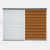 Factory Direct Sales Curtain Roller Shutter Curtain Double-Layer Soft Gauze Curtain Office Sunshade Engineering Roller Shutter Bedroom Louver Curtain