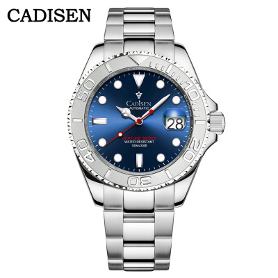 Watch Business Style Men's Waterproof Luminous Sapphire Stainless Steel Watch Cardisson Water Ghost New Men's Machinery