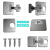 Stainless Steel Hinge Fixed Plate Cabinet Door Hinge