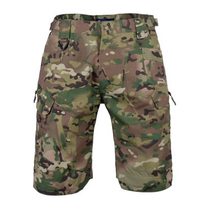 Camouflaged Male Ix7 Shorts Loose Multi-Pocket Pants Fifth Pants Men's Summer