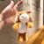 Cartoon Animal Donkey Plush Toy Doll Creative Backpack Ornaments of Key Ring