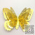 HD Hollow Multi-Level Three-Dimensional Butterfly Metal Anti-Real Butterfly Three-Dimensional Refridgerator Magnets 