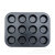 Baking Mold 12-Piece round Non-Stick Cake Mold Large Baking Pan Muffin Cake Paper Tray Baking Mold Household