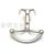European-Style Double Hook Wall Gray Clothes Hook Bathroom Double Hook Wall-Mounted Coat Hook behind the Door Wall Clothing Hook Double Hole