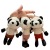 Creative Panda Plush Toy Girls Backpack Pendant Lovely Key Buckle Doll Pendant Decoration