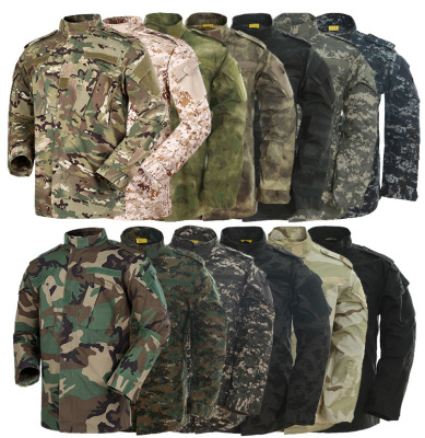 ACU US Army Second Generation Suit Foreign Army Camouflage Clothing Military Training Clothes Suit Exclusive for Cross-Border