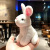 Cartoon Cute Plush Rabbit Doll Pendant Gift Schoolbag Phone Keychain Doll Decoration