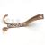 European Style Antique Bathroom Kitchen Hook Double Clothes Hook Pastoral Style Decoration Classical Clothes Hook Clothes Hook Wardrobe Interior Clothes Hook