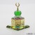 Crystal Gold-Plated Al-Aqsa Mosque Car Decoration Muslim Car Supplies Islamic Gifts Cross-Border Delivery