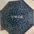 Three-Fold Full-Automatic Thermal Transfer Printing Five-Pointed Star Pattern Umbrella Girl Umbrella Folding Umbrella