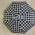 Three-Fold Full-Automatic Thermal Transfer Printing Full Printing Large round Geometric Pattern Sunny Umbrella Ladies Umbrella Folding Umbrella