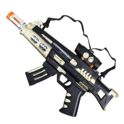 Children and Boys Toy Gun Parent-Child Interactive Flash Bag Hot Sale Sound Wholesale Electric Sound and Light Stall Toys