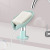 Creative Leaf-Shaped Soap Dish Punch-Free Standing Suction Cup Draining Bathroom Storage Soap Holder Laundry Soap Box