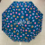 Three-Fold Full-Automatic Thermal Transfer Printing Full Printing Bubble Pattern All-Weather Umbrella Ladies Umbrella All-Weather Umbrella