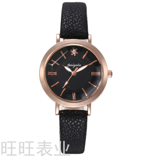 ins style small dial strap pu strap quartz watch student watch women‘s watch gift wholesale watch