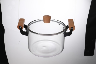 Good-looking Borosilicate Glass Pan Soup Pot Electric Ceramic Stove Open Flame Direct Use