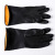 180G SUNFLOWER Diamond Pattern Black Industrial Latex Gloves Anti-Erode Glove Latex Gloves Factory Wholesale