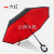 Car Reverse Umbrella Gift Umbrella Hand-Free Stand-Able Double Layer Rainproof and Sun Protection Rain Or Shine Dual-Use Umbrella Sunshade
