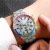 New Arrival Hot Sale Luxury Men's Watch Color Diamond Three-Eye Scale Calendar Hip Hop Men's Wrist Watch Factoryreloj