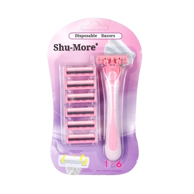 Shu-more Exquisite Shaver Double-Sided Knife Holder Shaver Exquisite Cleaning Shaving Dedicated Fantastic Net