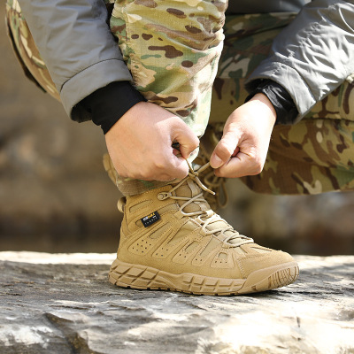 Outdoor Desert Combat Boots Military Boots US Army Low-Top Desert Boots I Am Special Forces Military Boots Hiking Boots