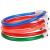 Pet Supplies USB Rechargeable Luminous Collar Luminous Dog Collar Optical Fiber round Tube Collar