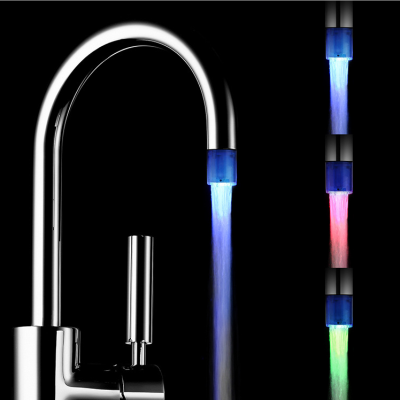 Color Changing Colorful Miniature Compact Water Faucet Light LED Luminous Faucet