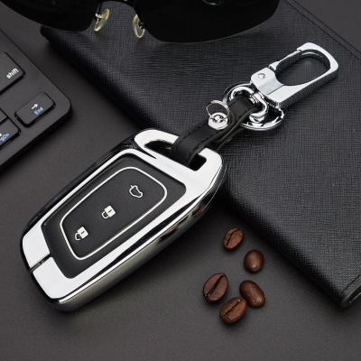 Zinc Alloy Key Shell Suitable for New Baojun RS3 Car Key Case New Energy Key Shell