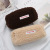 Korean Ins Plush Stationery Case Buggy Bag Lamb Wool Cute Japanese Style Good-looking Student Large Capacity Pencil Case