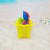 Children's Beach Bucket Seaside Toys 5-Piece Set Diamond Castle Bucket Shovel Rake Amusement Park Kindergarten Hot Sale