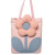 Cute Flowers Women's Bag 2021 New Korean Style Fashion Summer Color Matching Single Shoulder Large Capacity Student's Canvas Bag Fashion