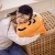 Korean Ins Tiger Pillow Cute Girl's Doll Bed Sleeping Companion Doll Cartoon Plush Toy Birthday Gift