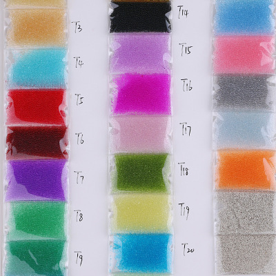 Glass Bead for Manicure Colorful Beads DIY Nail Art Caviar Nail Jewelry Nail Art Transparent Micro Beads Nail Ornament Wholesale