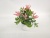 New Style White Basin Lavender Artificial Flower Bonsai with Pink Decorative Decoration Plastic Fake Flower