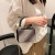 Pu Bag Women's New 2021 Korean Fashion Rhinestone Personalized Ins Soft Chain Crossbody Portable Shoulder Small Square Bag