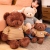 Teddy Bear Doll Crane Machine BEBEAR Small Comforter Toys Graduation Bear Children's Ragdoll Sleeping Doll