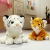 Zoo Simulation Tiger Doll Plush Toys Cute Northeast Tiger Doll White Tiger Rag Doll Girls Super Cute