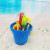 Popular Hot Sale Beach Toy Bucket Castle Sand Bucket Amusement Park Water Playing Sand Shovel Rake Hourglass Set