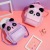 New Cartoon Cute Backpack Children's Panda Sequined Pu Backpack Student Girl Sweet Single-Shoulder Bag
