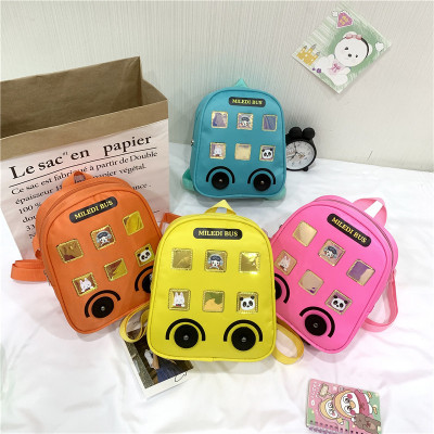 2021 New Kindergarten Backpack Cartoon Cute Big Eyes Backpack Cross-Border Foreign Trade Wholesale