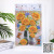 Novelty 8D Gilding Laser Vase Wallpaper Wall Sticker Layer Stickers Furniture Decoration Self-Adhesive Sticker RD-B