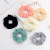 Korean Internet Celebrity Ins Style Candy Color Pleated Large Intestine Hair Band Fashion Simple Solid Color Fabric Craft Large Intestine Ring Hair Rope