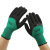 13-Pin Coffee Foam Labor Gloves Factory Wholesale Construction Site Non-Slip Protective Worker Gloves