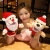 Super Cute Santa Doll Plush Toy Ice Man Elk Playing Hand Puppet Doll Christmas Gift for Girls