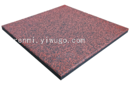 Surface Layer: 70%EPDM Star Point Rubber Membrane; Bottom Layer: Black SBR Particles. Surface Coating