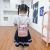 Children's Korean-Style Fashion Colorful Sequins Transparent Crack Cute Cat Ear Backpack