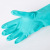 Green Nitrile Anti-Chemical Oil-Resistant Acid and Alkali-Resistant Solvent Industrial Chemical Experiment Labor Protection Protective Gloves