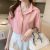 White Short-Sleeved Chiffon Shirt for Women 2021 Summer New Women's Shirt Design Sense Fashion Business Formal Top